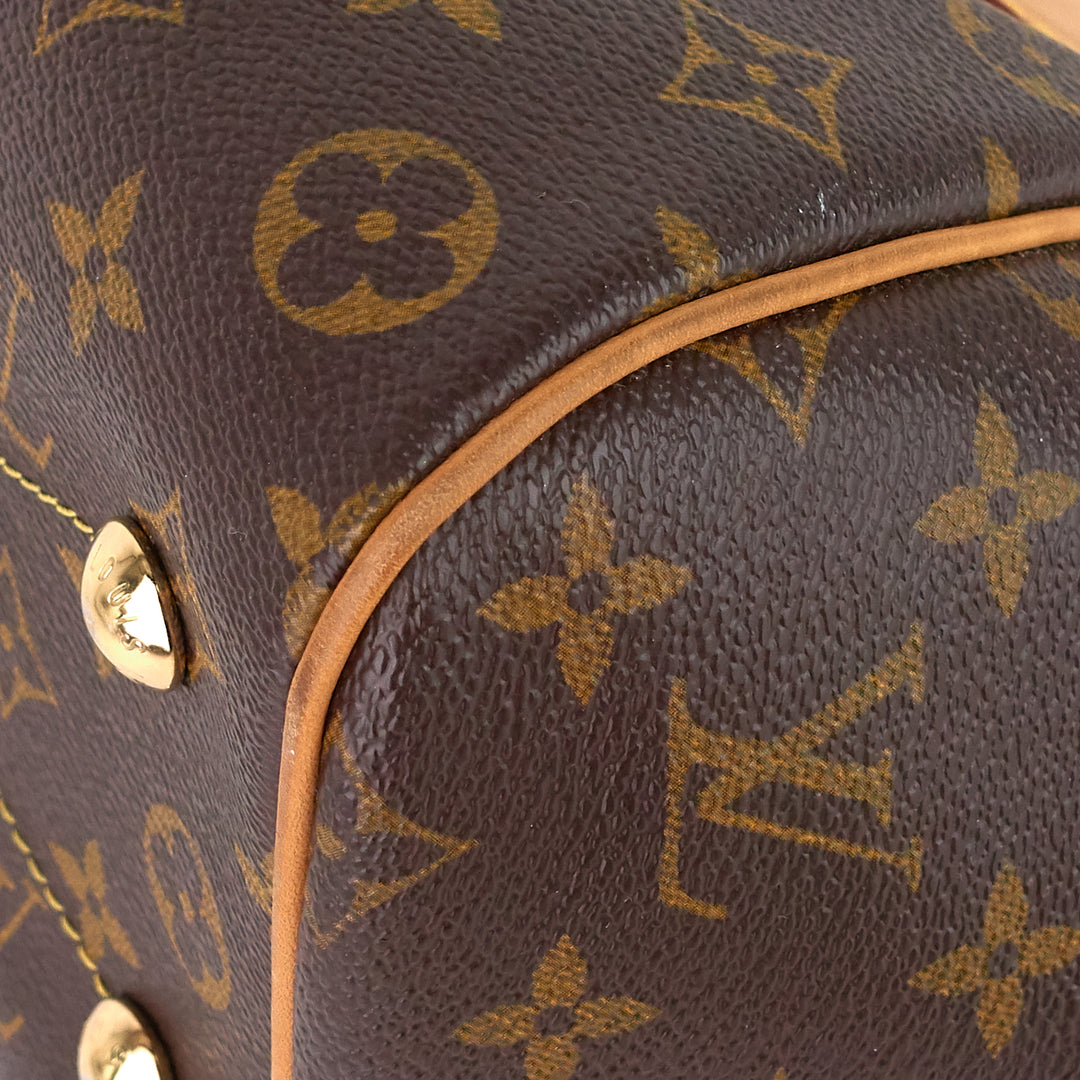 tivoli pm monogram canvas handbag