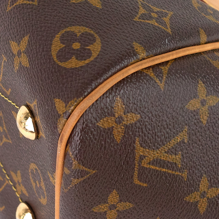 tivoli pm monogram canvas handbag