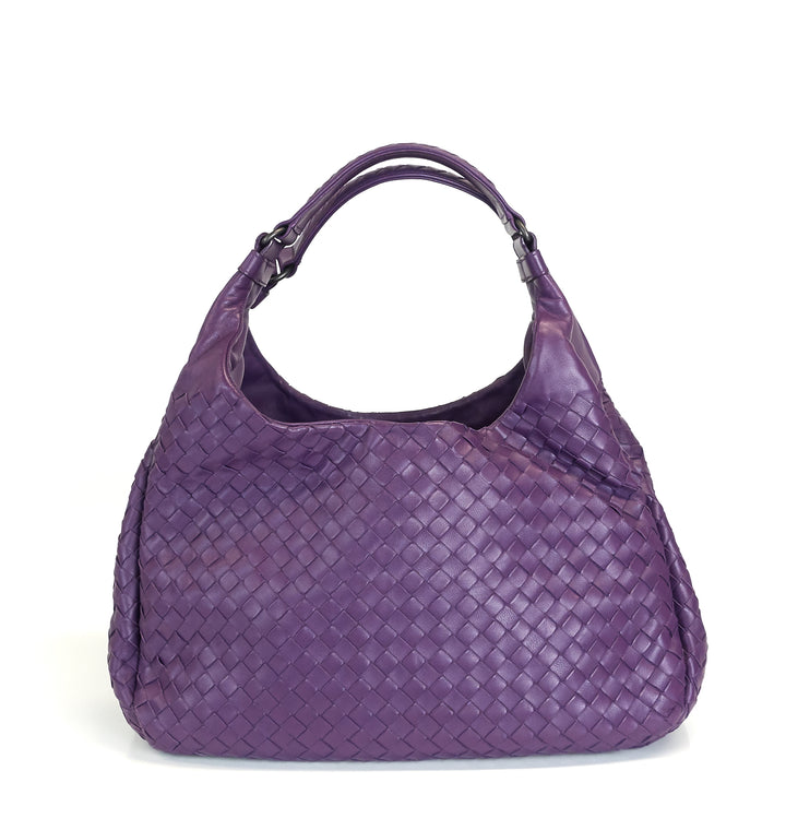 campana intrecciato nappa leather medium hobo bag