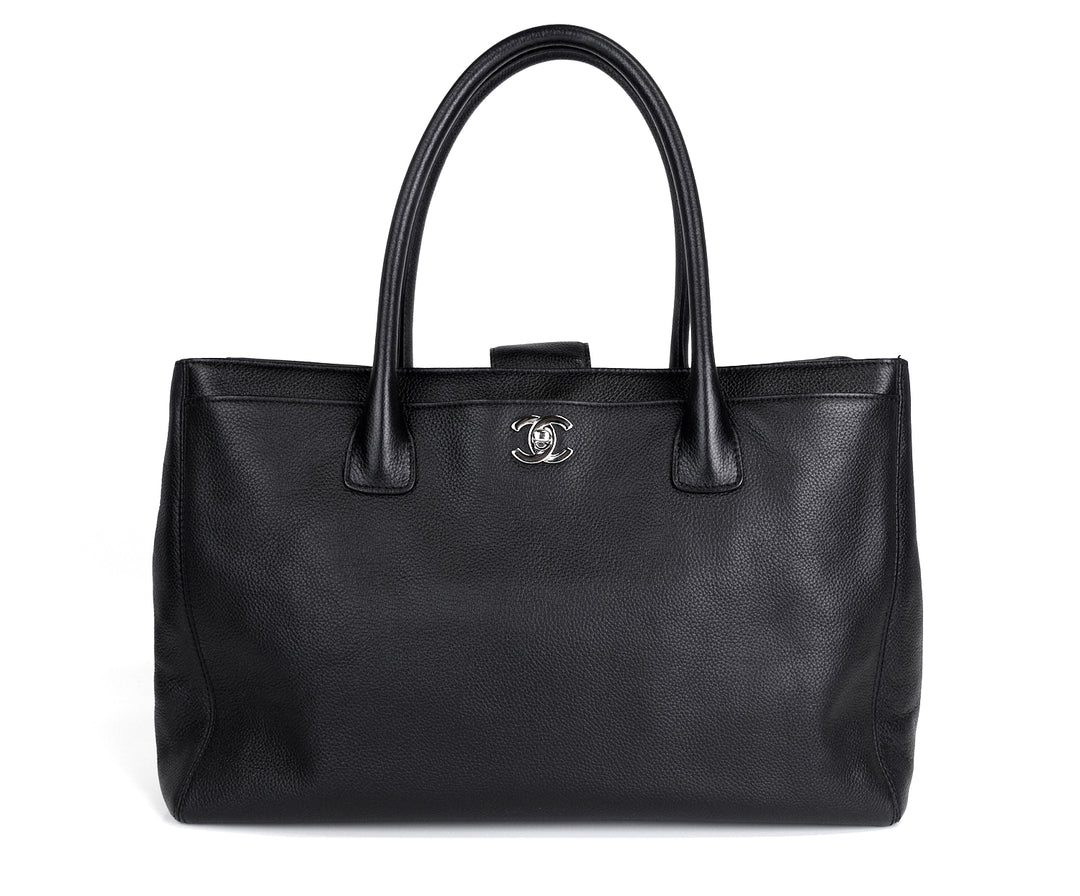 cerf executive xl caviar leather tote bag