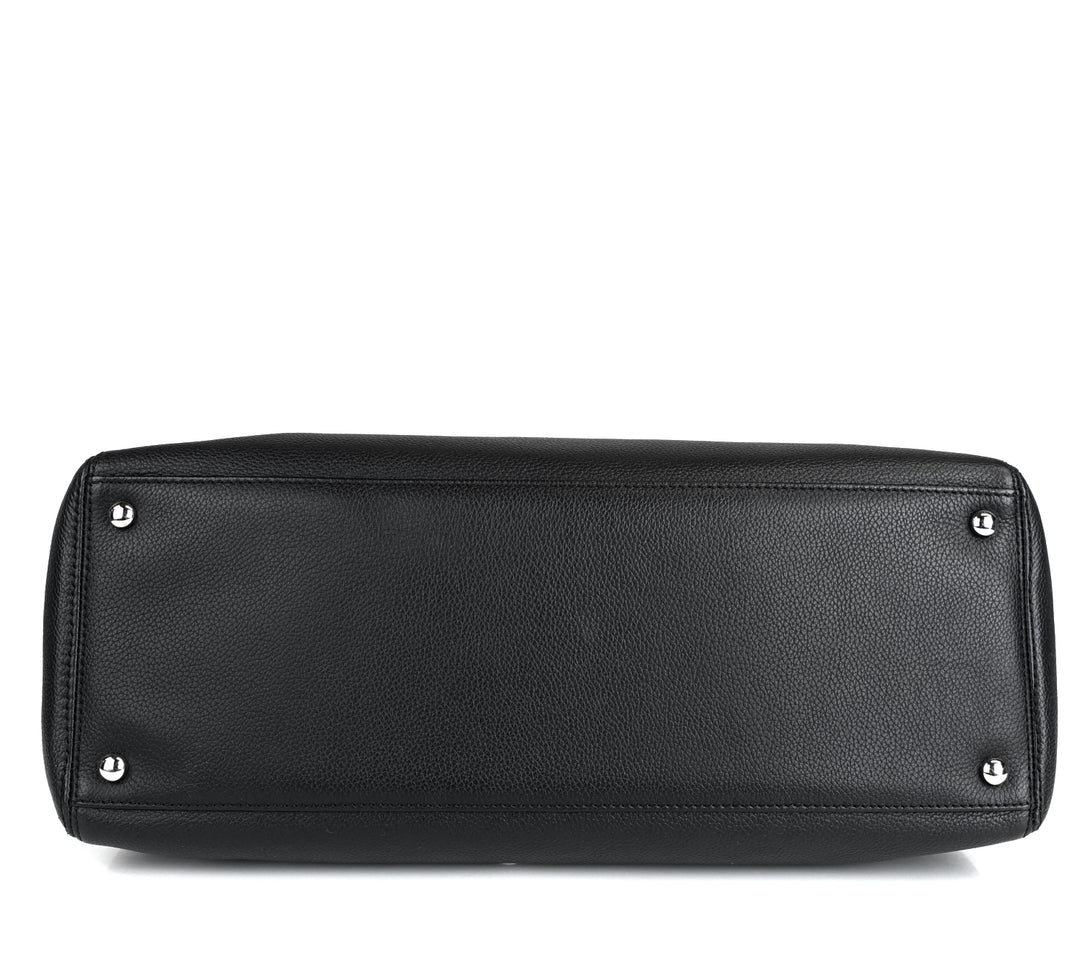 cerf executive xl caviar leather tote bag