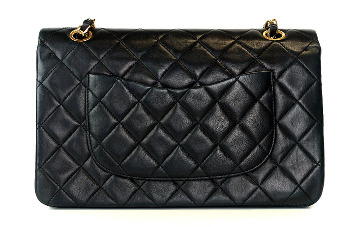 classic double flap lambskin leather medium special edition bag