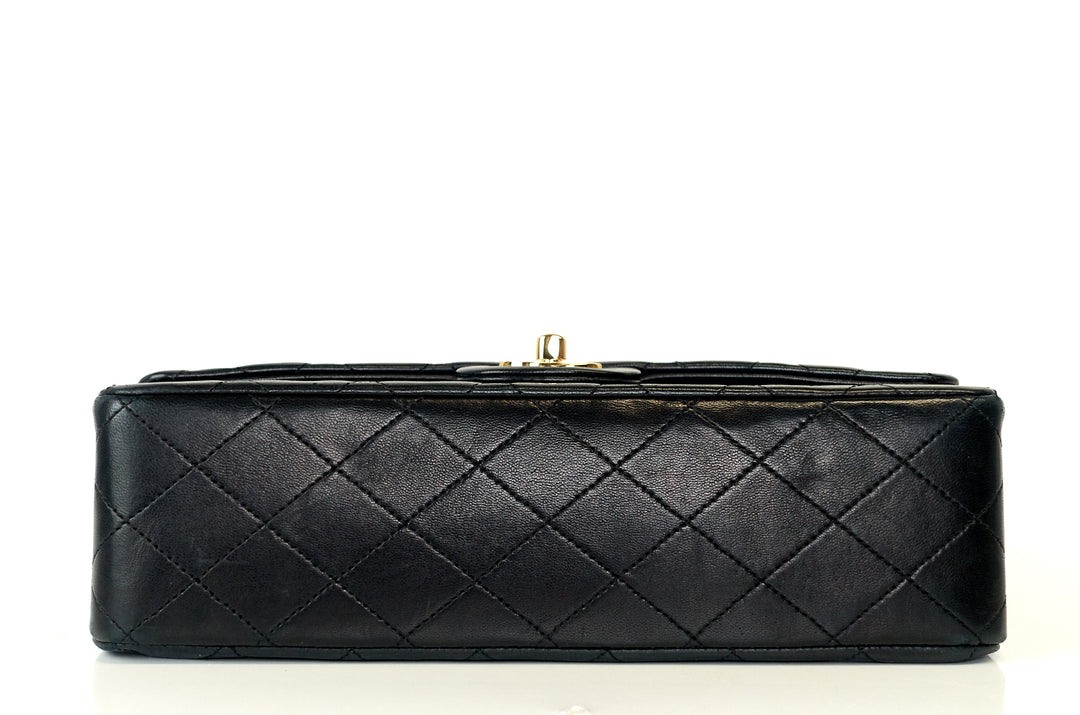 classic double flap lambskin leather medium special edition bag