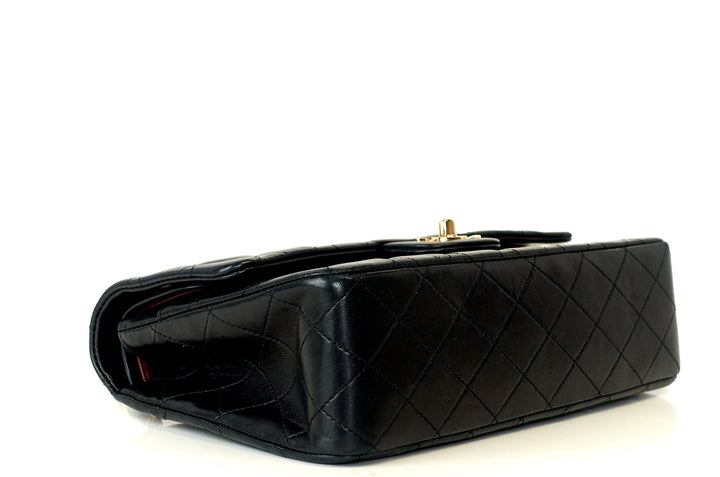 classic double flap lambskin leather medium special edition bag