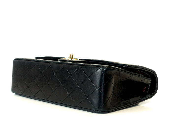 classic double flap lambskin leather medium special edition bag