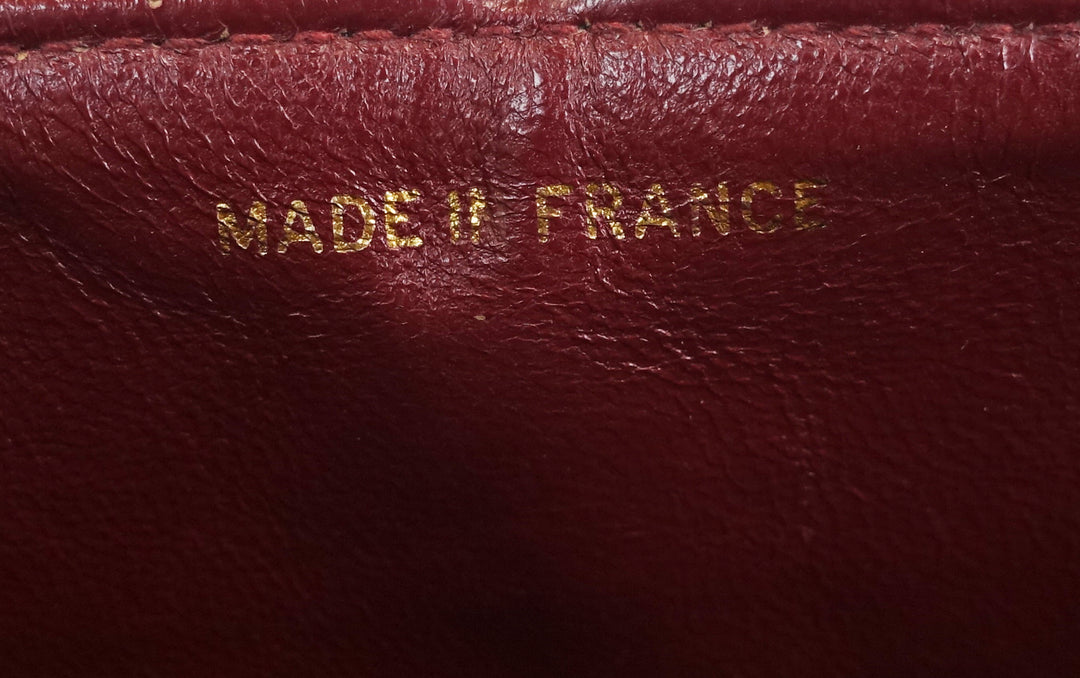classic double flap lambskin leather small bag