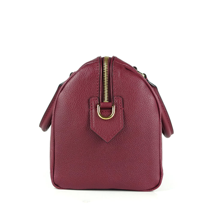 speedy 25 bandouliere monogram empreinte leather bag