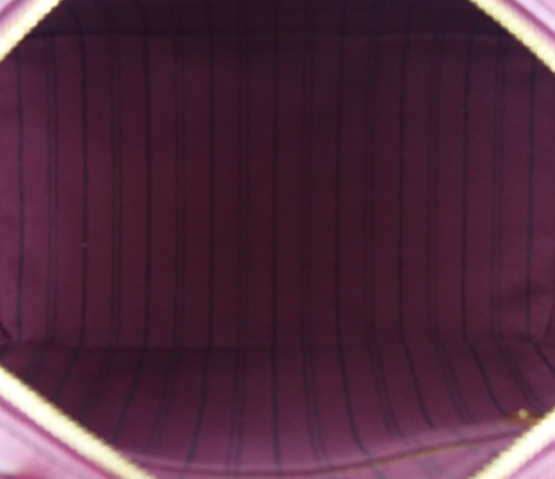 speedy 25 bandouliere monogram empreinte leather bag