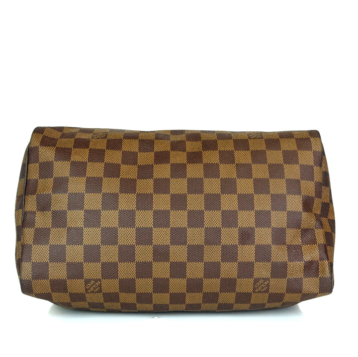 speedy 30 damier ebene canvas bag