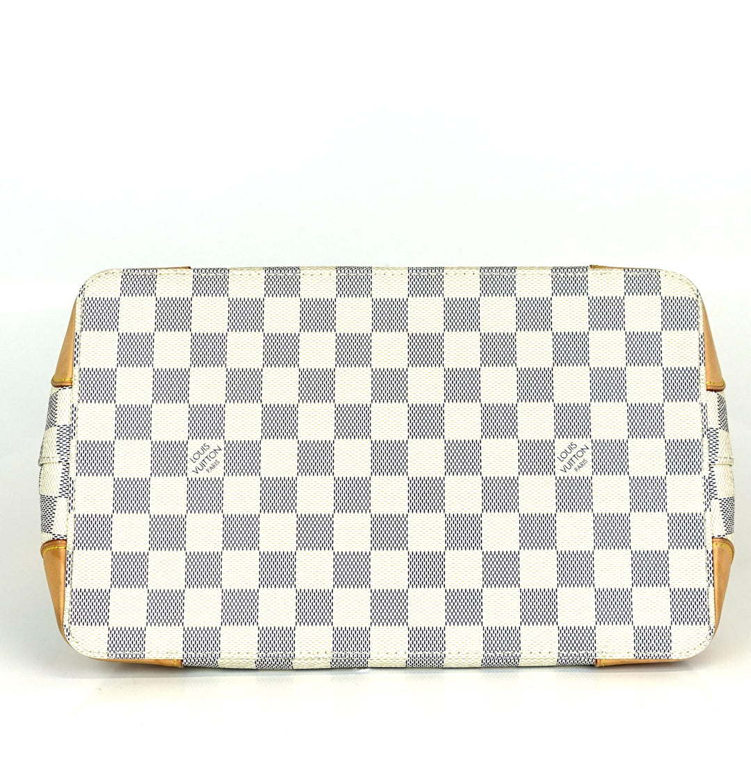 hampstead pm damier azur canvas bag