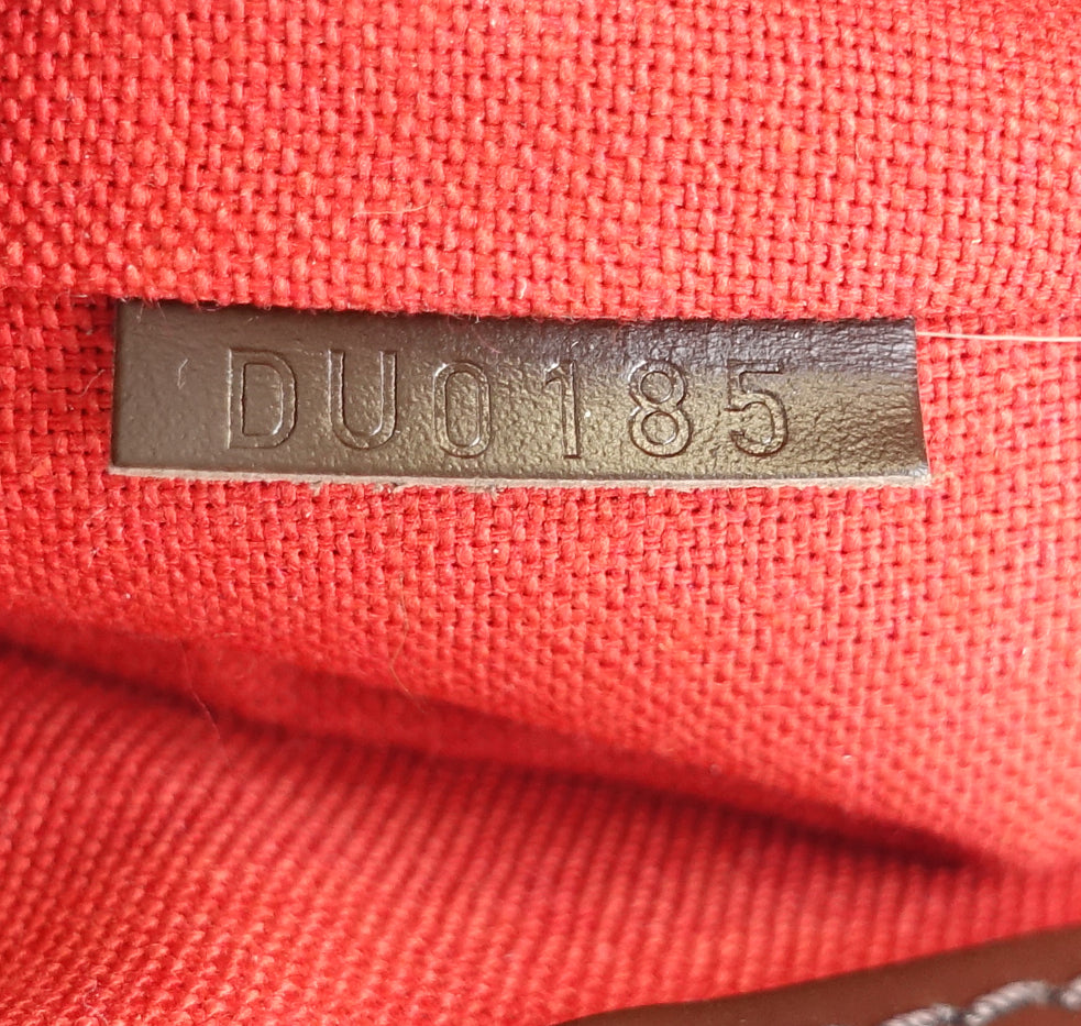 bloomsbury pm damier ebene canvas bag
