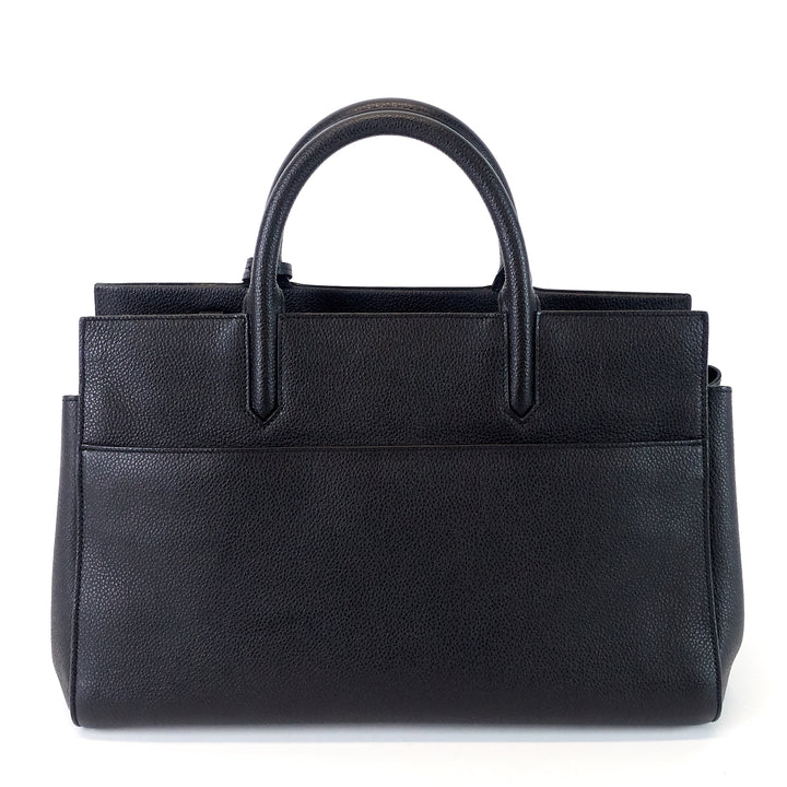 rive gauche cabas leather small bag