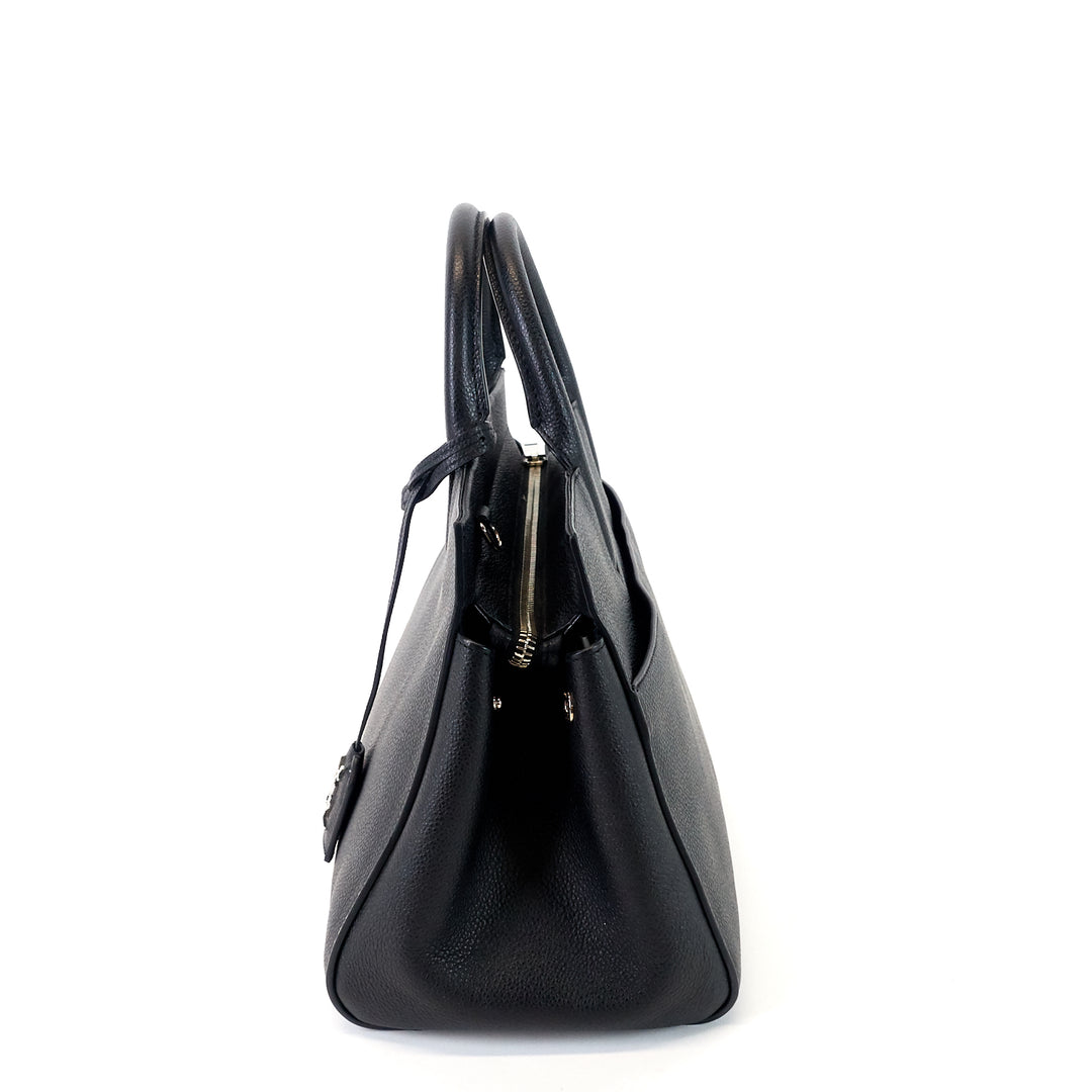 rive gauche cabas leather small bag