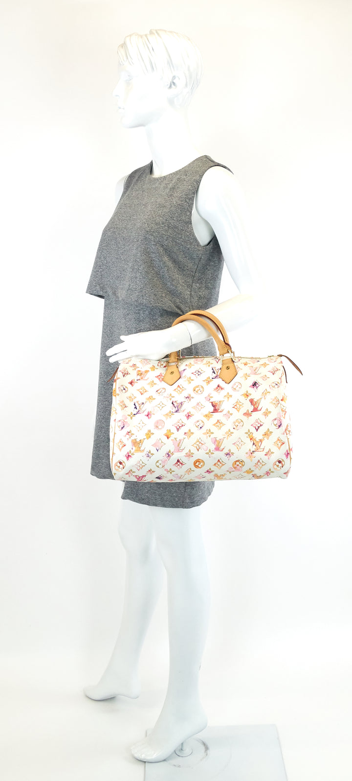 speedy 35 aquarelle monogram canvas bag