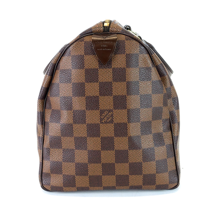 speedy 30 damier ebene canvas bag
