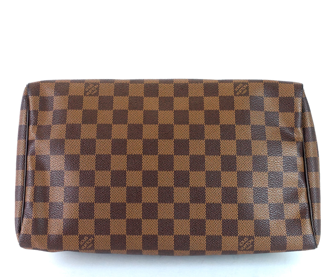 speedy 30 damier ebene canvas bag