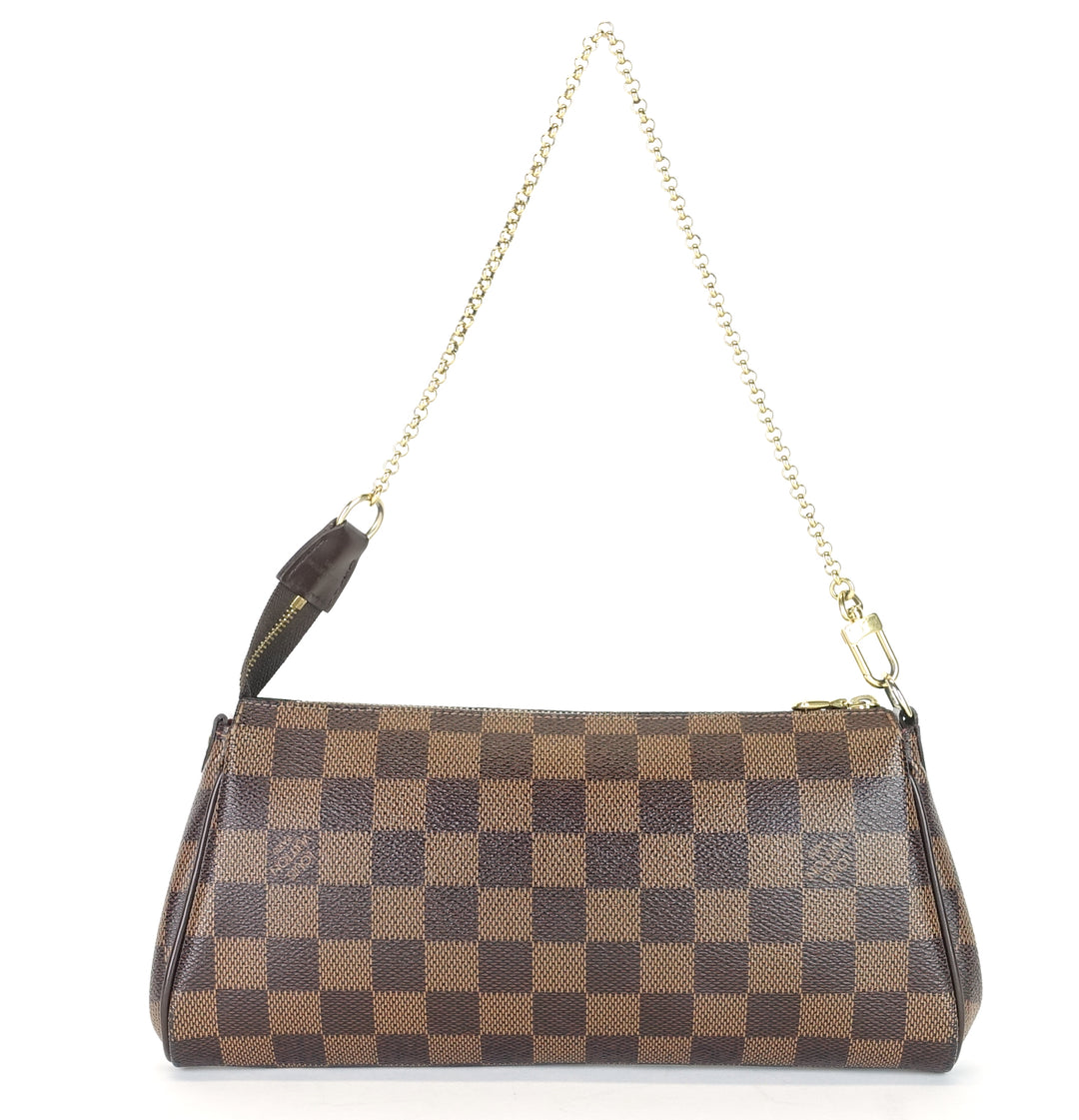 eva damier ebene canvas crossbody bag