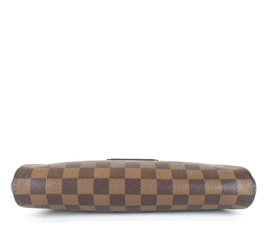 eva damier ebene canvas crossbody bag
