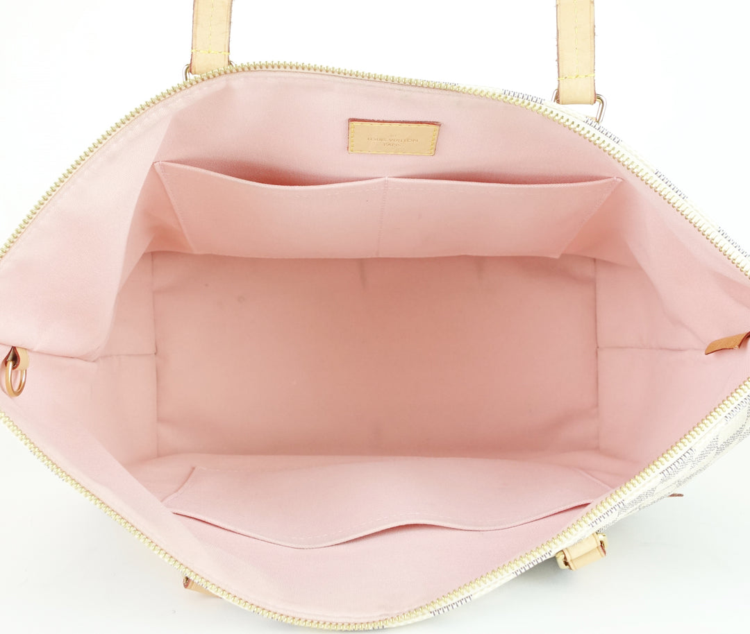 iena mm damier azur canvas bag