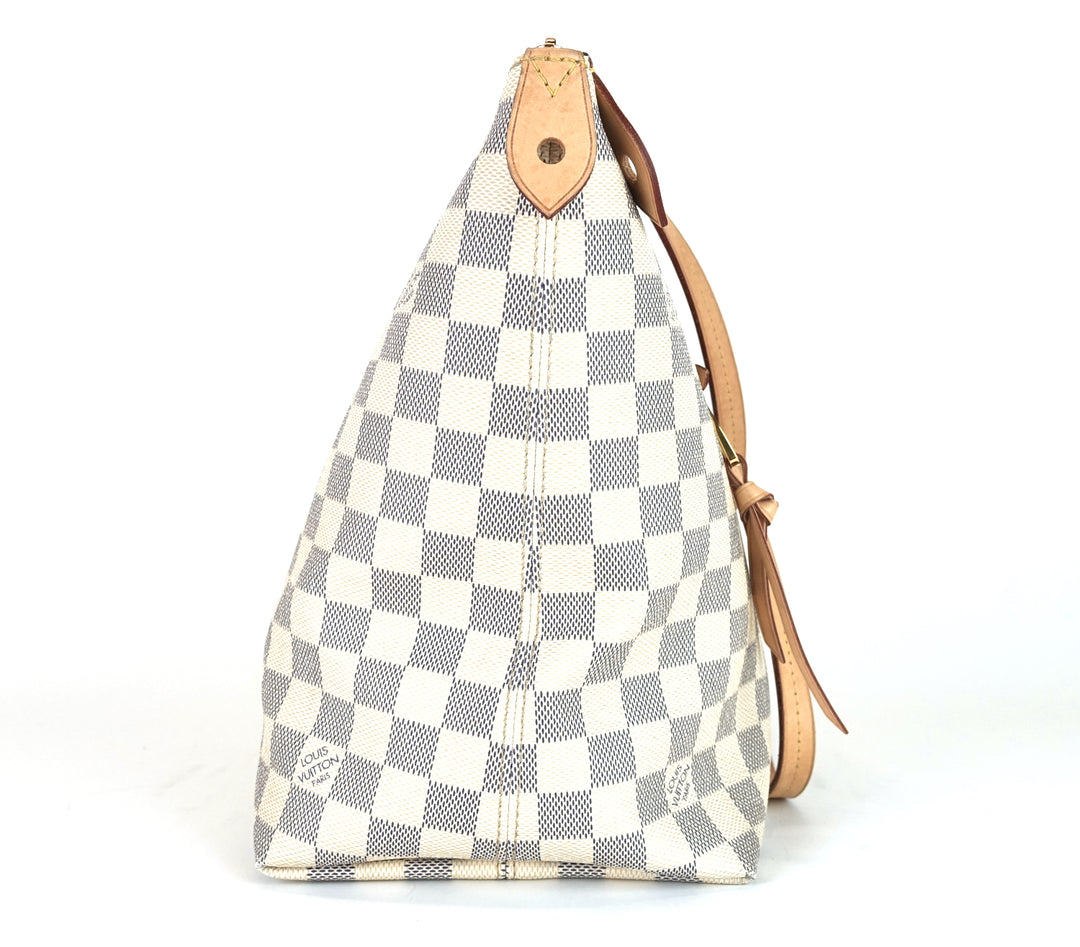 iena mm damier azur canvas bag