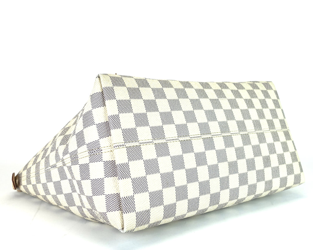 iena mm damier azur canvas bag