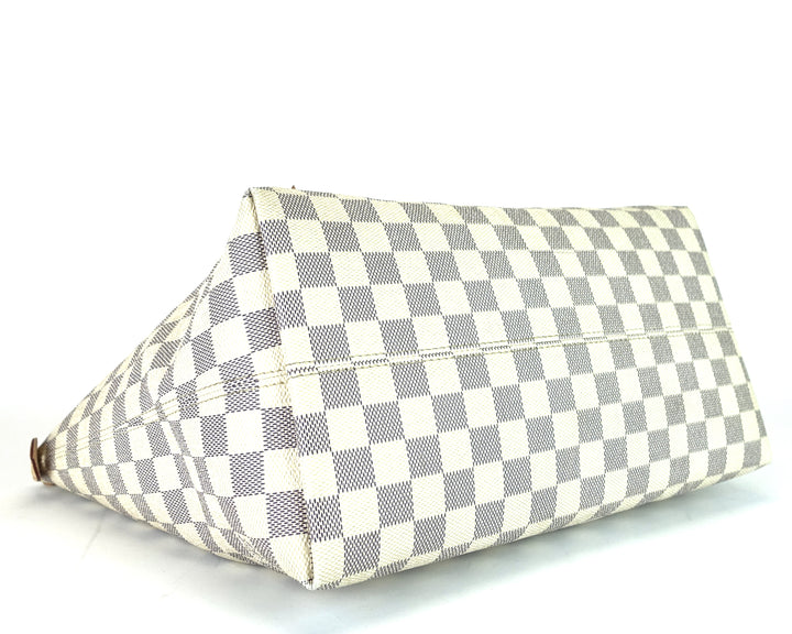 iena mm damier azur canvas bag