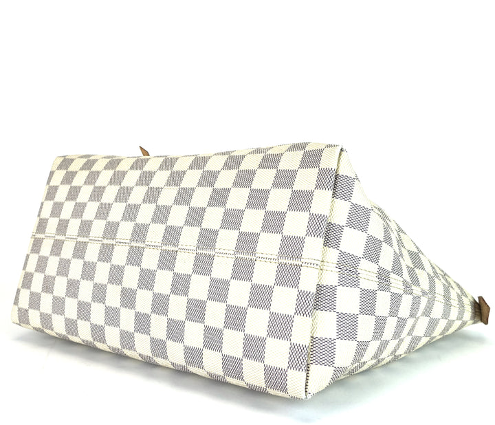 iena mm damier azur canvas bag