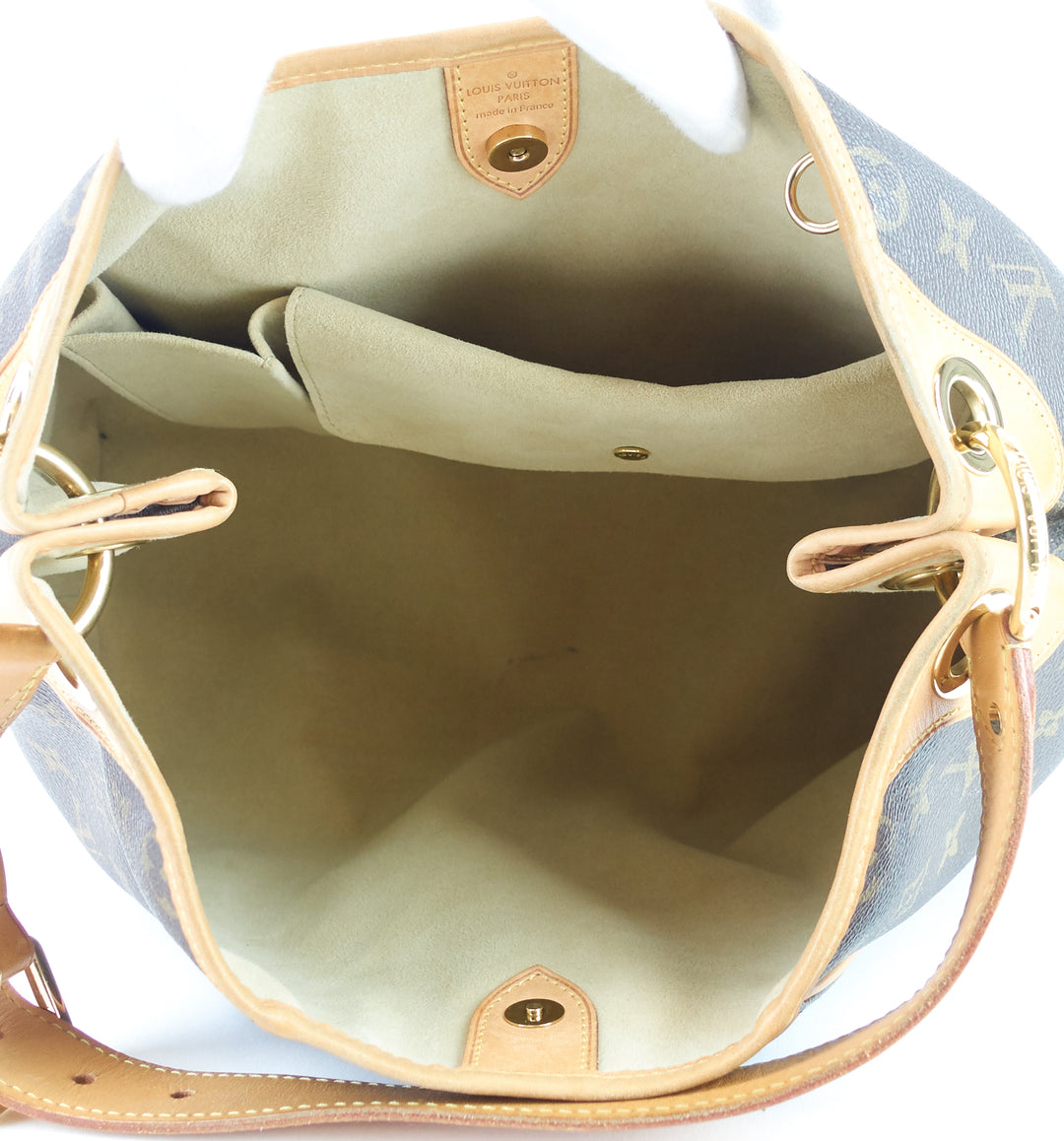 galliera pm monogram canvas bag