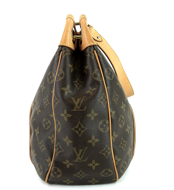 galliera pm monogram canvas bag