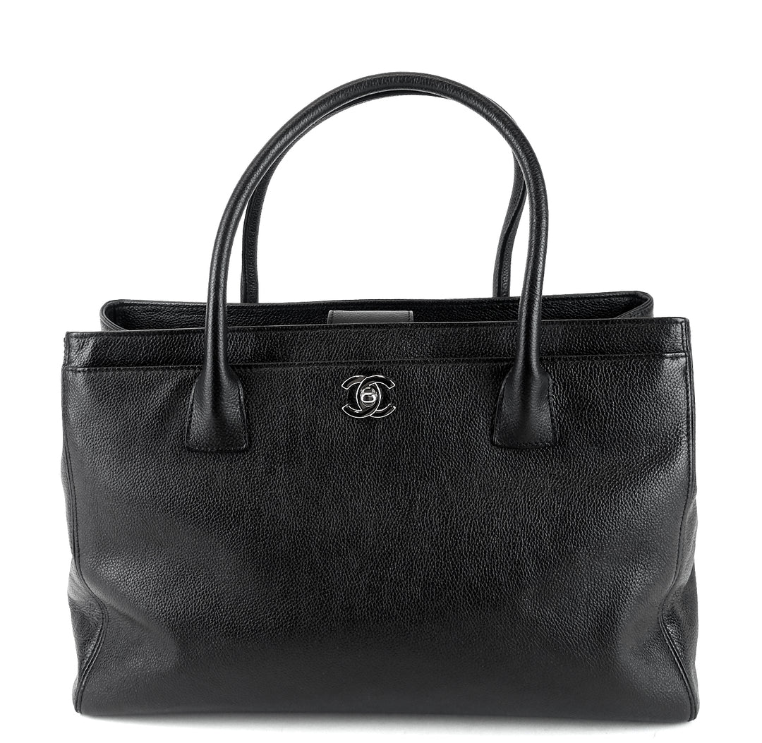 cerf executive xl caviar leather tote bag