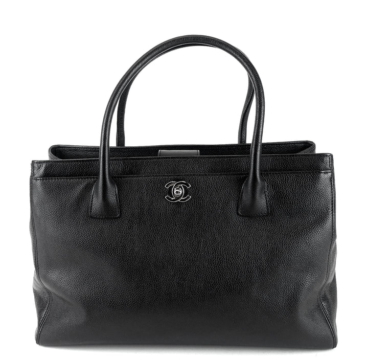 cerf executive xl caviar leather tote bag