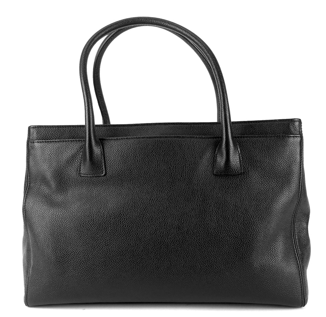 cerf executive xl caviar leather tote bag