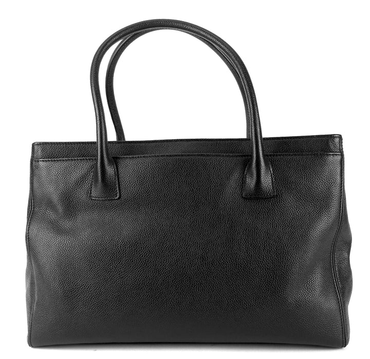 cerf executive xl caviar leather tote bag