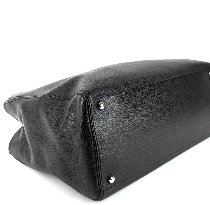 cerf executive xl caviar leather tote bag