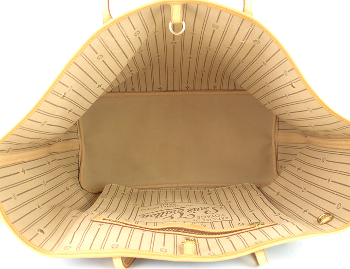 neverfull gm monogram canvas tote bag