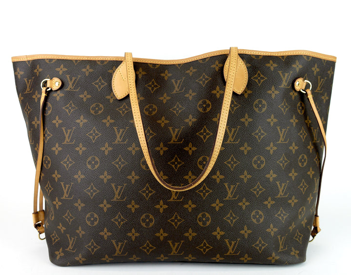 neverfull gm monogram canvas tote bag