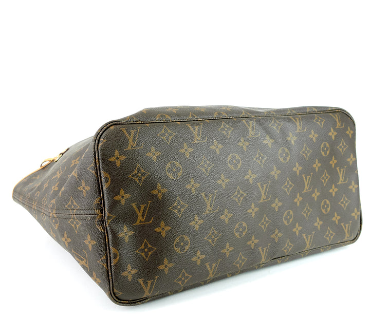 neverfull gm monogram canvas tote bag