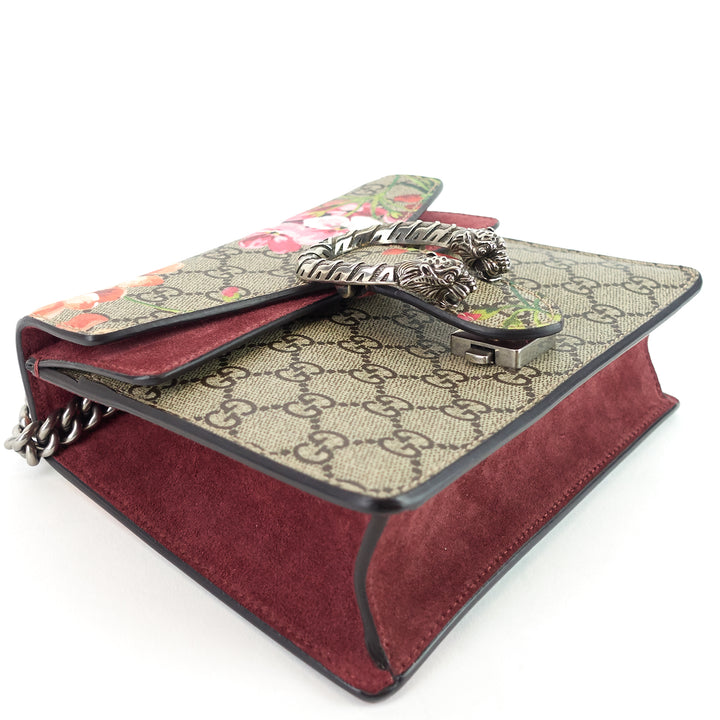 dionysus supreme monogram canvas floral print mini bag