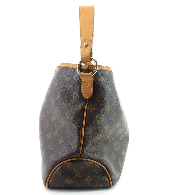 delightful pm monogram canvas bag
