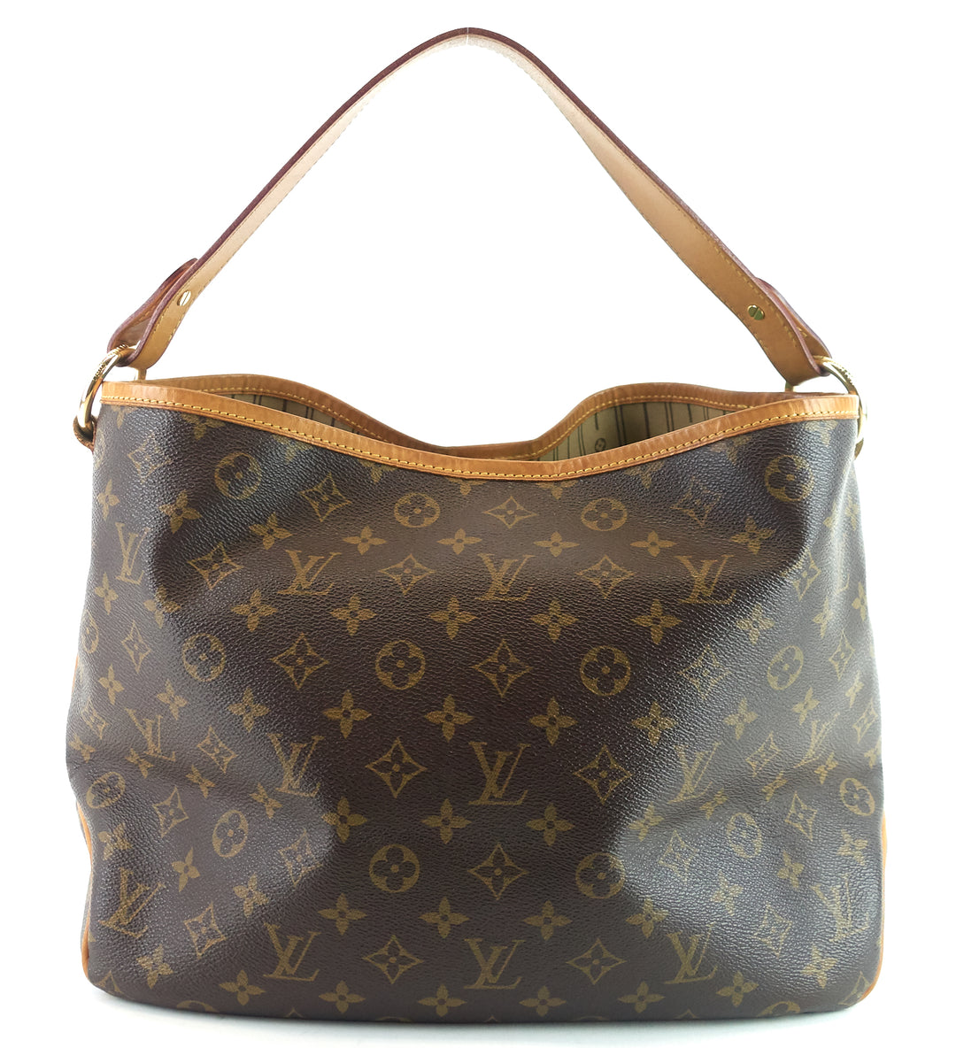 delightful pm monogram canvas bag