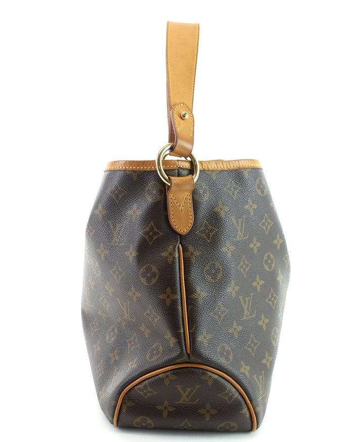 delightful pm monogram canvas bag