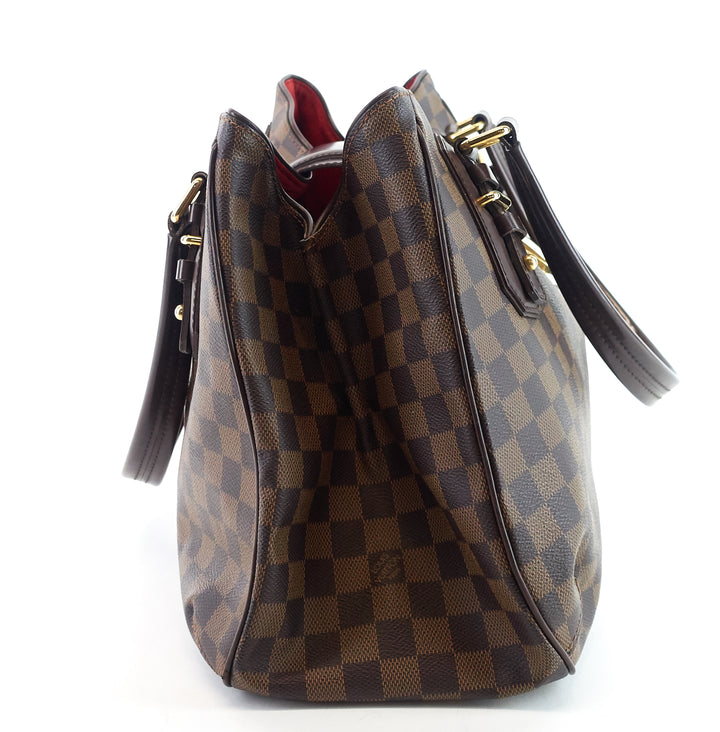 griet damier ebene canvas bag