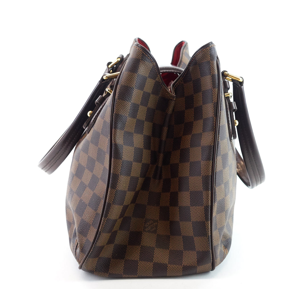 griet damier ebene canvas bag