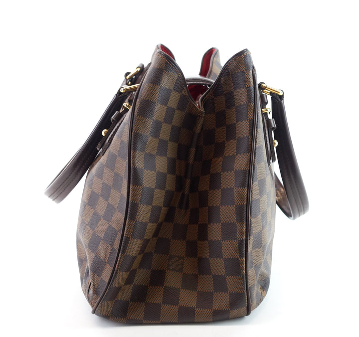 griet damier ebene canvas bag