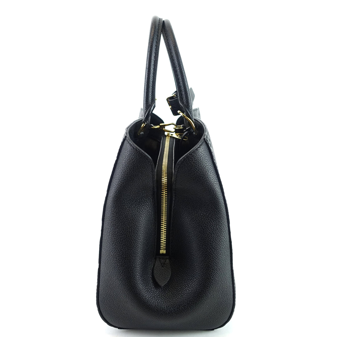 montaigne mm monogram empreinte leather bag