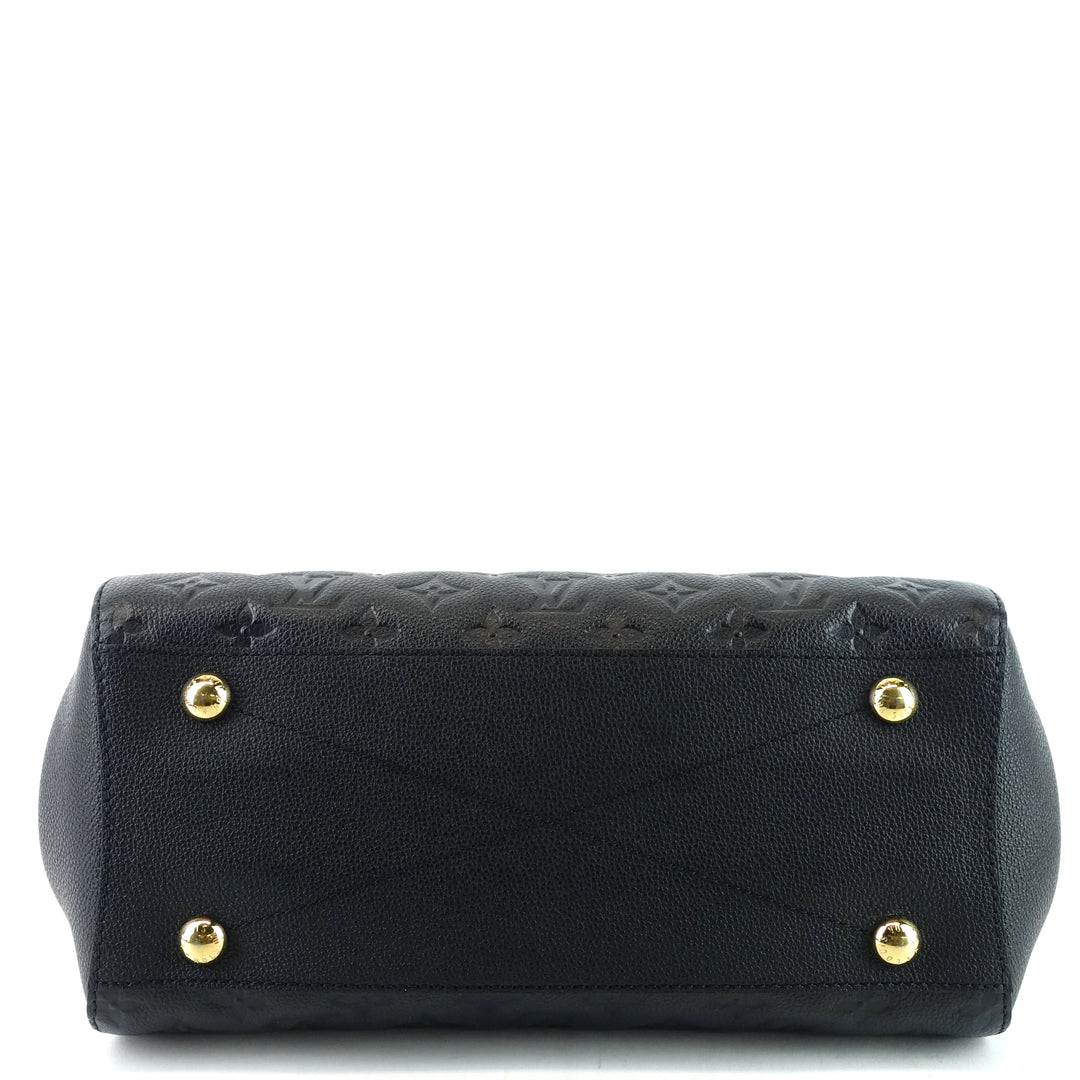montaigne mm monogram empreinte leather bag