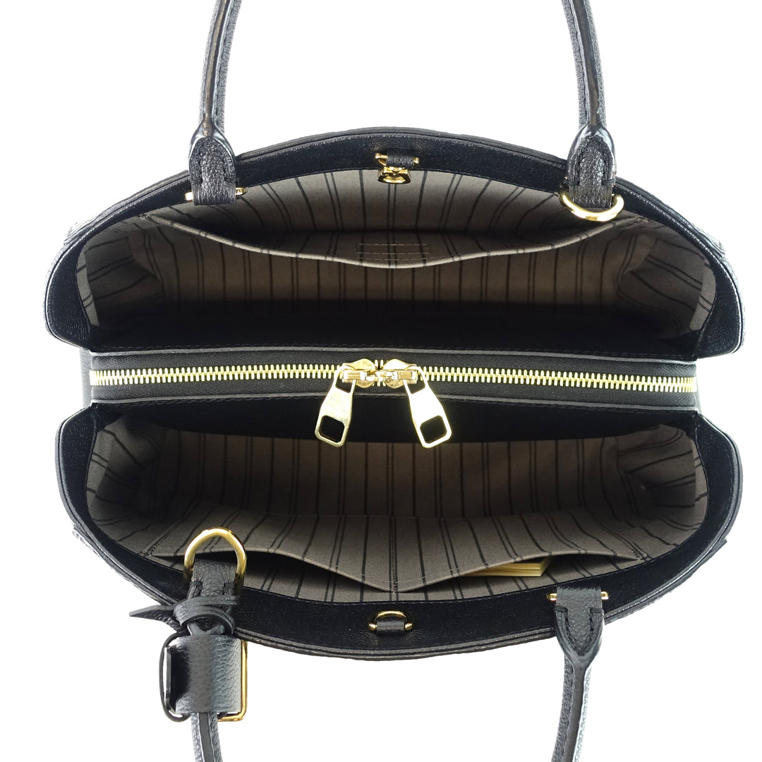 montaigne mm monogram empreinte leather bag