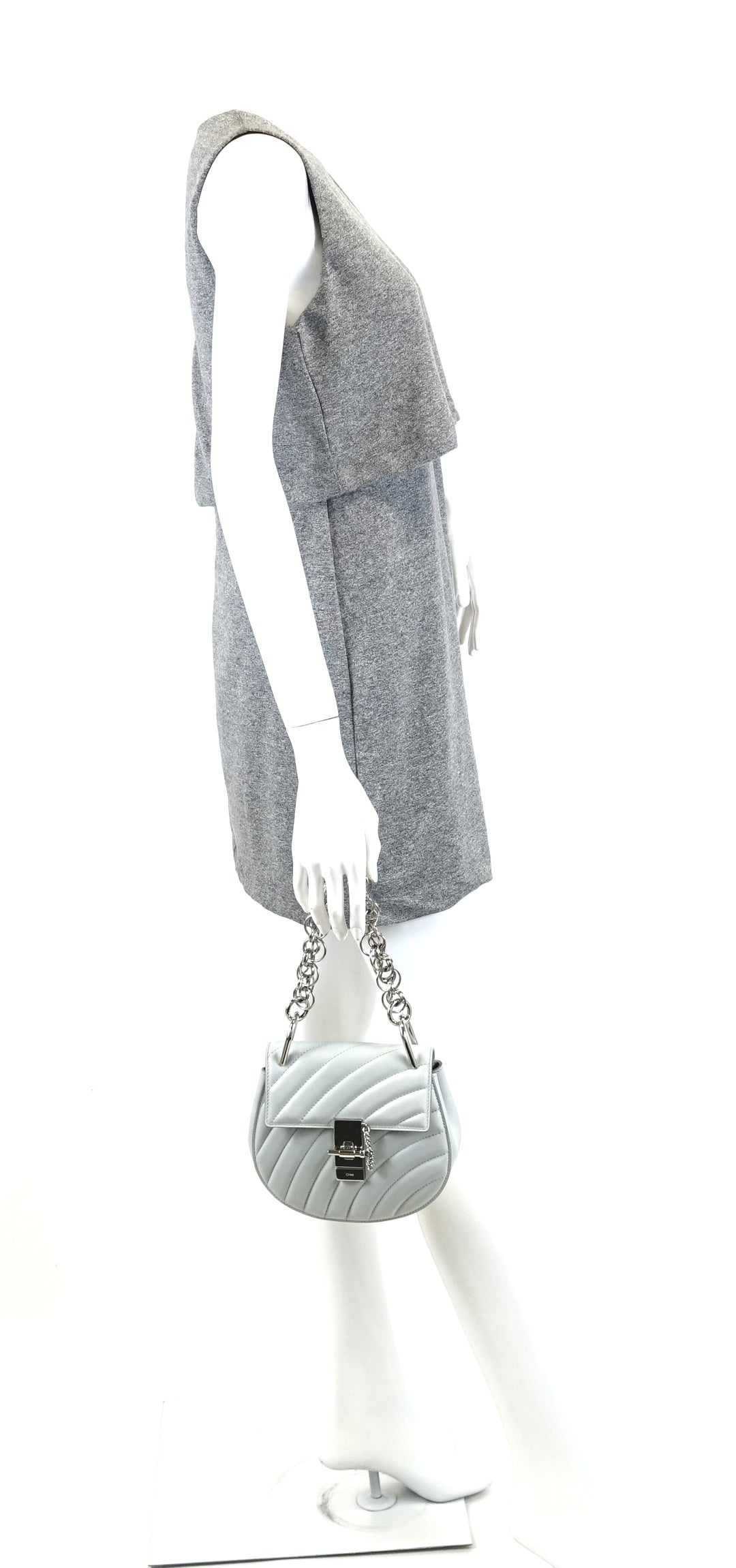 drew bijou calf leather mini crossbody bag