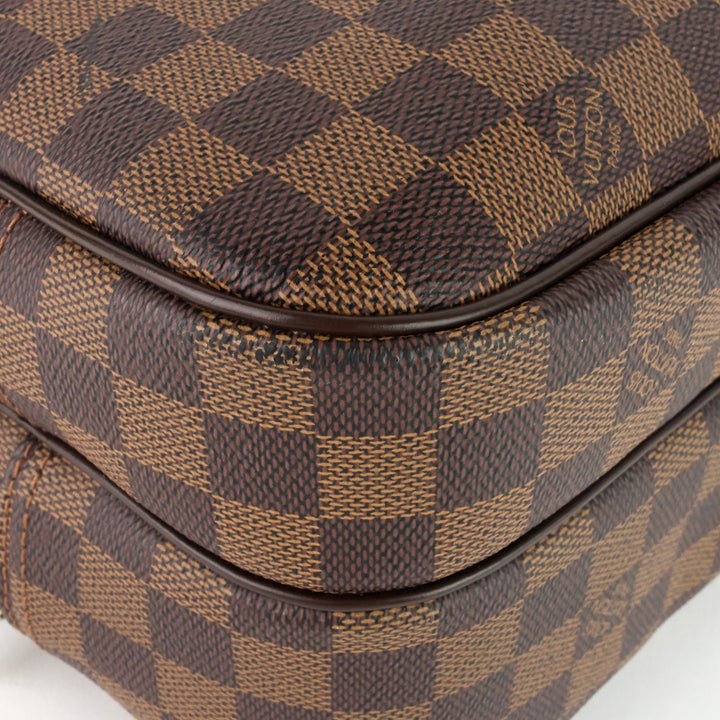 reporter pm damier ebene canvas messenger bag