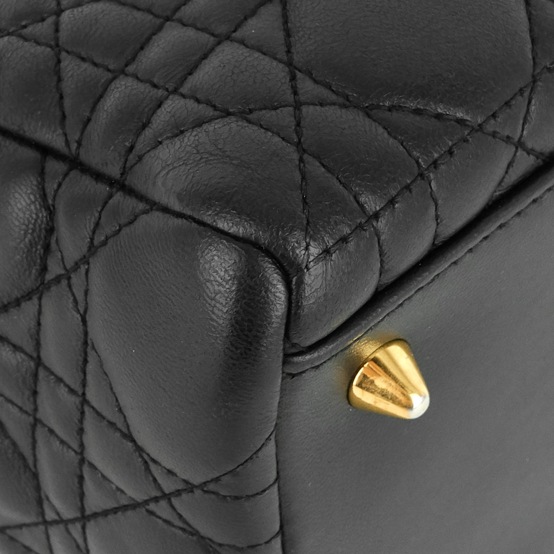 lady dior medium cannage lambskin bag